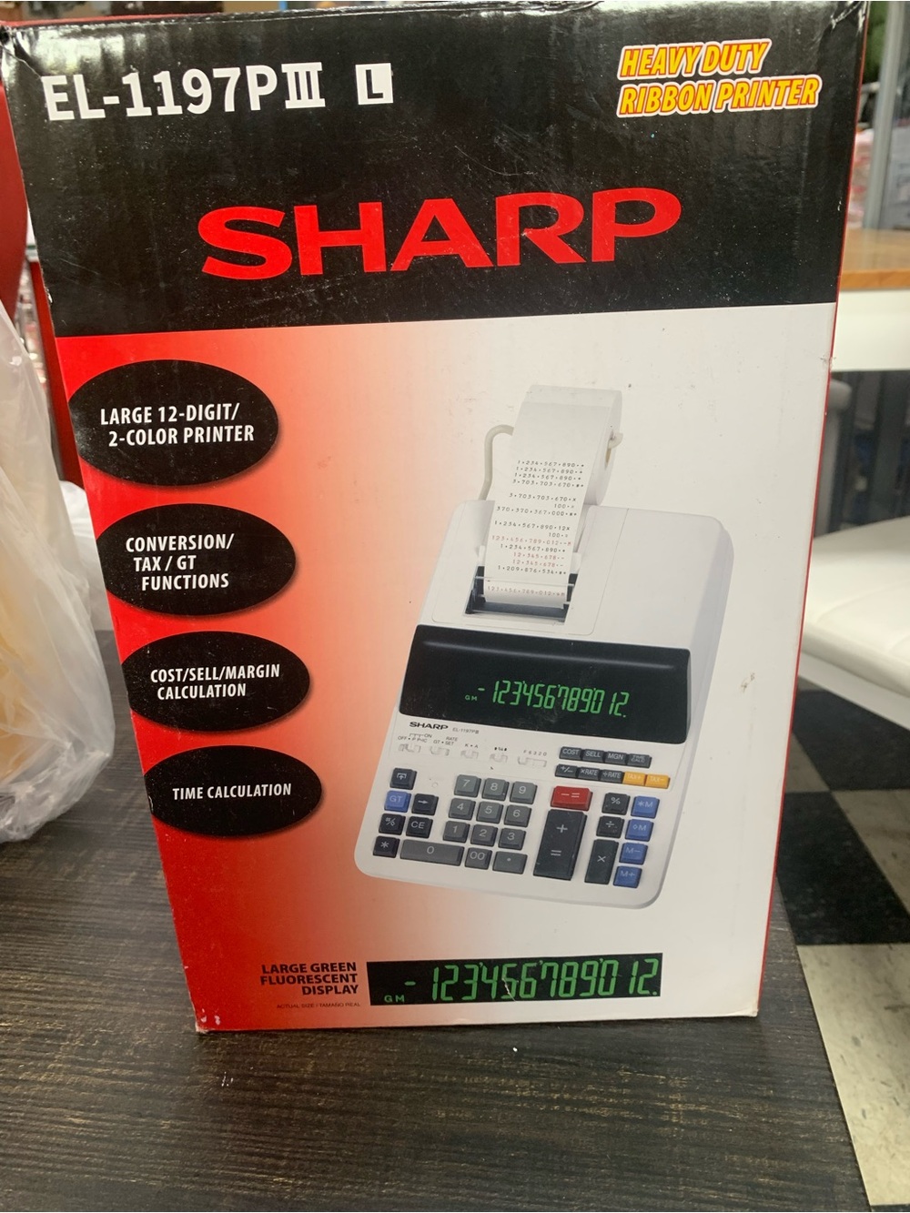 Brand New in Box heavy duty 12-digit commercial calculator